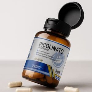 Picolinato de Cromo 120 cápsulas - Grupo Aura