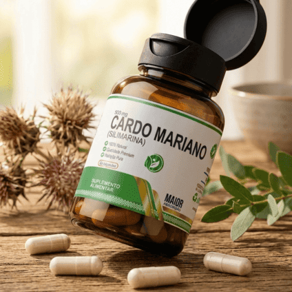 Silimarina 300mg 120 cápsulas - Grupo Aura