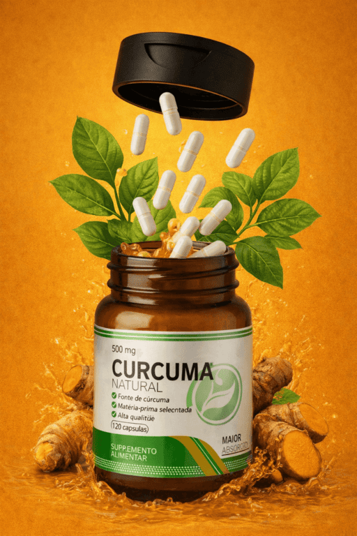 Curcuma 120 cápsulas - Grupo Aura - Imagem 3