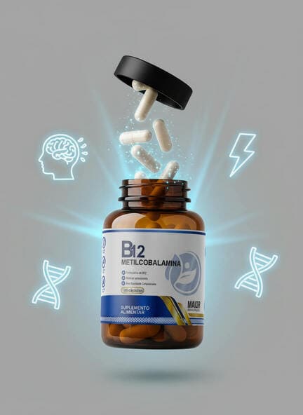 B12 (metilcobalamina) 120 cápsulas - Grupo Aura