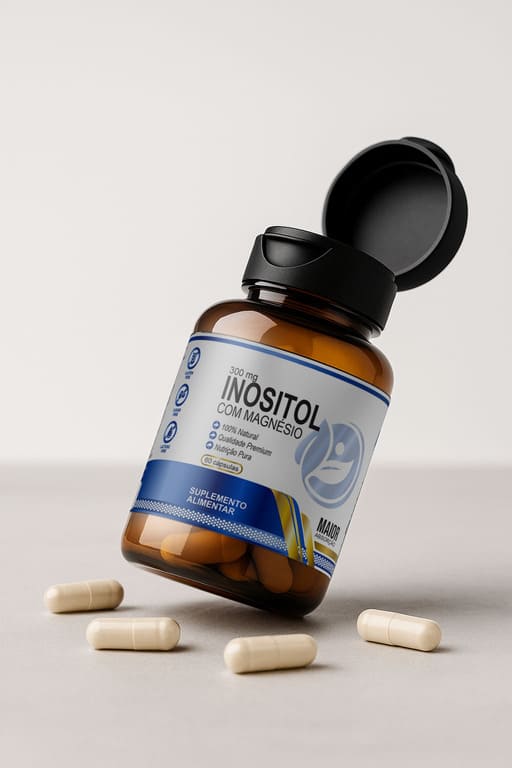 Inositol 120 cápsulas - Grupo Aura - Imagem 2