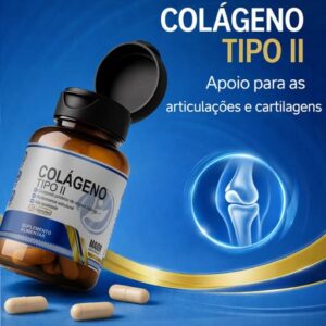 Colágeno tipo II 120 cápsulas - Grupo Aura